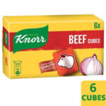 Knorr Beef Cubes 6P 51G