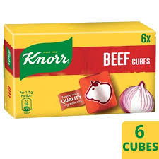 Knorr Beef Cubes 6P 51G