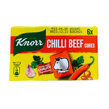 Knorr Beef Chilli Cubes 6P 51G