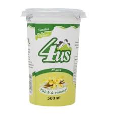 4us Vanilla Yoghurt 250ML