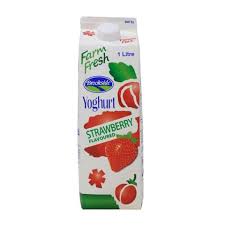Brookside Strawberry Yoghurt 1L