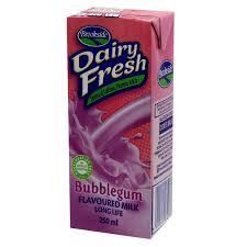 Brookside Dairy Fresh Bubble Gum Milk 250ML