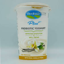 Brookside Probiotic Vanilla Yoghurt 450G