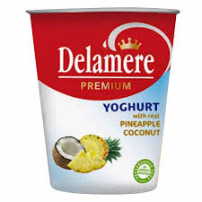 Delamere Pineapple Coconut Yoghurt 250G