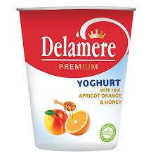 Delamere Apricot Orange & Honey Yoghurt 250ML