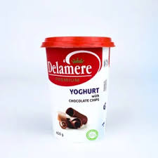 Delamere Chocolate Chips Yoghurt 450ML