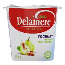 Delamere Pear Caramel Yoghurt 250ML