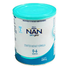 Nestle Nan Baby Milk 0-6 Months 400G