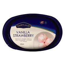 Dairyland Vanilla Strawberry Ice Cream 800ML
