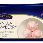 Dairyland Classic Vanilla Strawberry Ice Cream 1L
