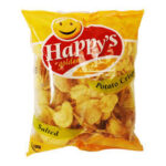 Happy Golden Salted Potato Crips 100G