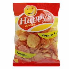 Happy Salted Tomato Crisps 50G