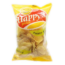 Happy Salted Potato Crisps 50G