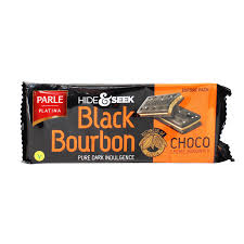 Parle Hide & Seek Black Bourbon Chocolate Biscuit 100G