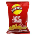 Krackles Tangy Tomato Potato Crisps 125G