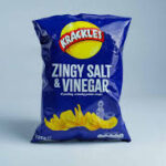 Krackles Zingy Salt & Vinegar Potato Crisps 30G