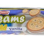 Parle Kreams Gold Vanilla Biscuit 38G