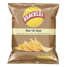 Krackles Barbeque Chilli Potato Crisps 30G