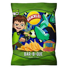Krackles Barbeque Cartoons Potato Crisps 30G