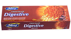 Manji Chocolate Digestive Biscuit 150G