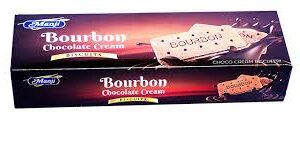 Manji Bourbon Chocolate Cream Biscuit 200G