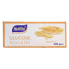 Nuvita Bravo G Glucose Biscuits 300PCS