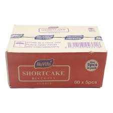 Nuvita Shortcake Biscuit 60*5PCS