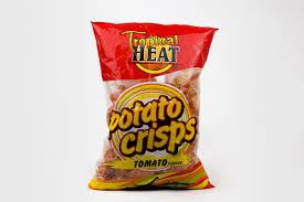 Tropical Heat Tomato Potato Crisps 50G