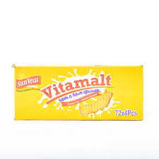 Sunveat Vitamalt Biscuit 72*4PCS