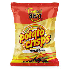 Tropical Heat Tomato Potato Crisps 400G