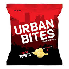 Urban Bites Trendy Tomato Potato Crisps 30G