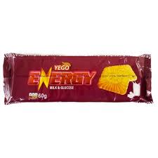 Yego Honey & Chocolate Energy Biscuit 60G