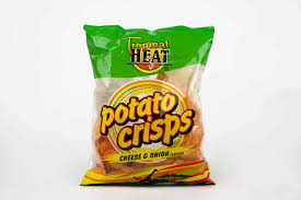Tropical Heat Cheese & Onion Potato Crisps 50G