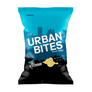 Urban Bites Samba Salt & Vinegar Potato Crisps 120G