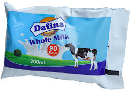 Dafina Whole ESL Milk 200ML