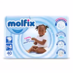 Molfix Baby Diapers Large NO. 4 (9-15KG) 40S