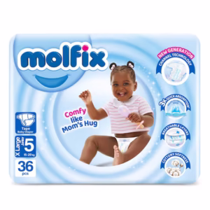 Molfix Baby Diapers XLarge NO. 5 (15-20KG) 36S