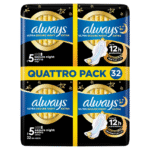 Always Ultra Quattro Pack Secure Night 32S