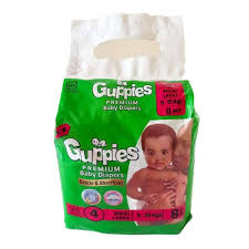 Guppies Xtra Large Baby Diapers LC