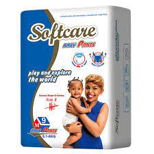 Softcare Medium Pants Baby Diapers HC