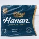Hanan Premium Tissue Rolls 10 Pack