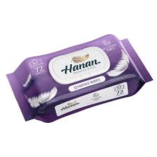 Hanan Wet Wipes 72S Sensitive