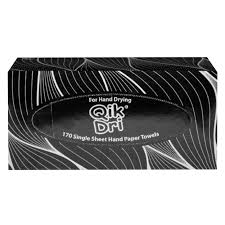 Qik Dri Hand Dry Towel Sheets 170PCS