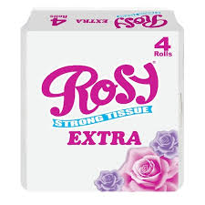 Rosy Extra Tissue 4 Rolls