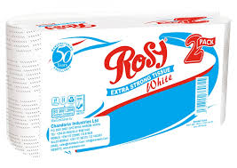 Rosy White Tissue Twin Roll