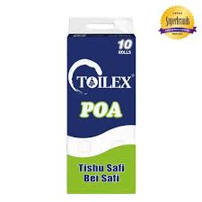 Toilex Poa Tissue 10 Rolls