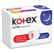 Kotex Ultra Thin Night Pads 7 Extra Long
