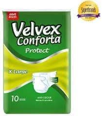 Velvex Conforta Adult Diapers XL 10PCS