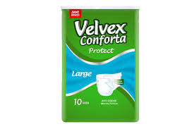 Velvex Conforta Adult Diapers L 10PCS