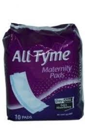 All Tyme Maternity Pads 10S